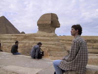 Сфинкс, вид сбоку