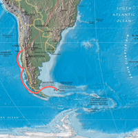 Flight Folklands-Santiago